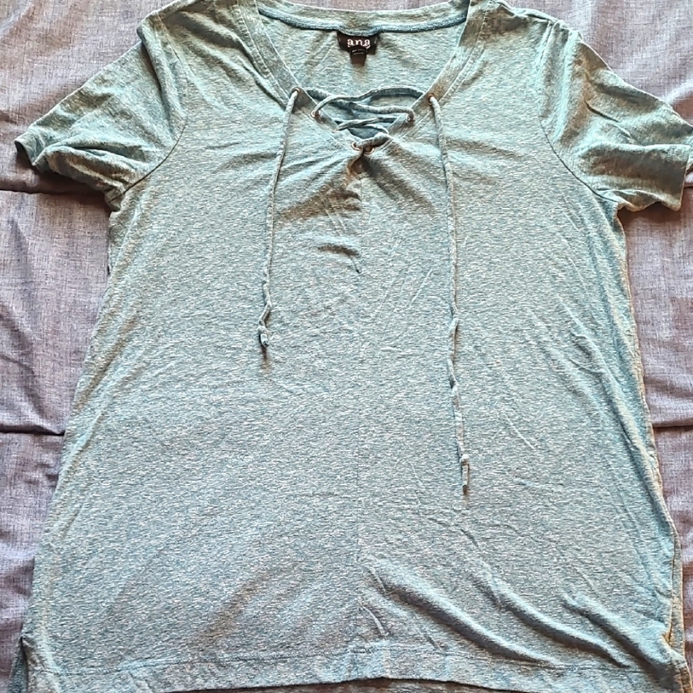 Light Blue Casual Top